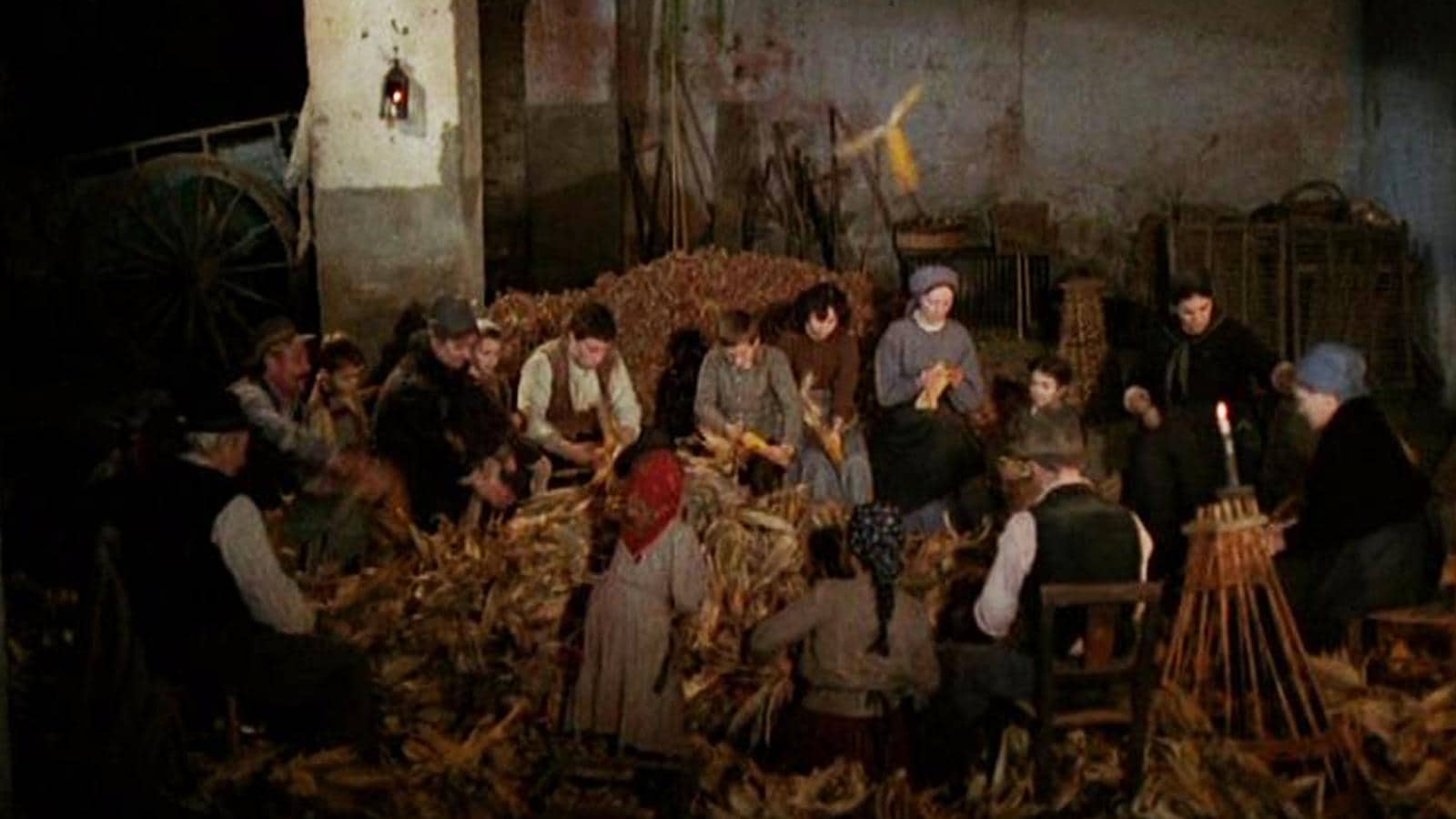 Scena dal film L’albero degli zoccoli (ried.)