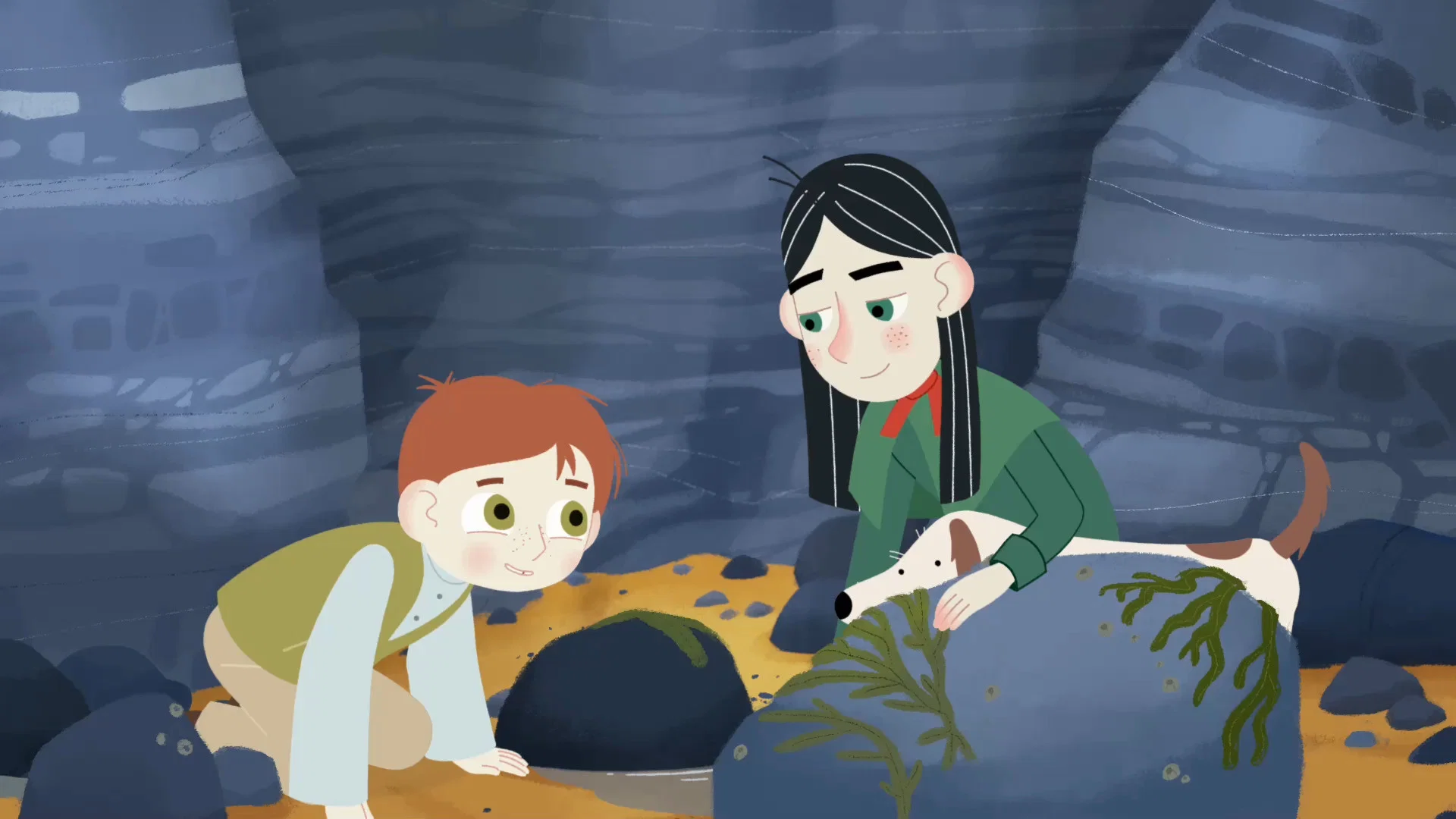 Scena dal film Mary anning