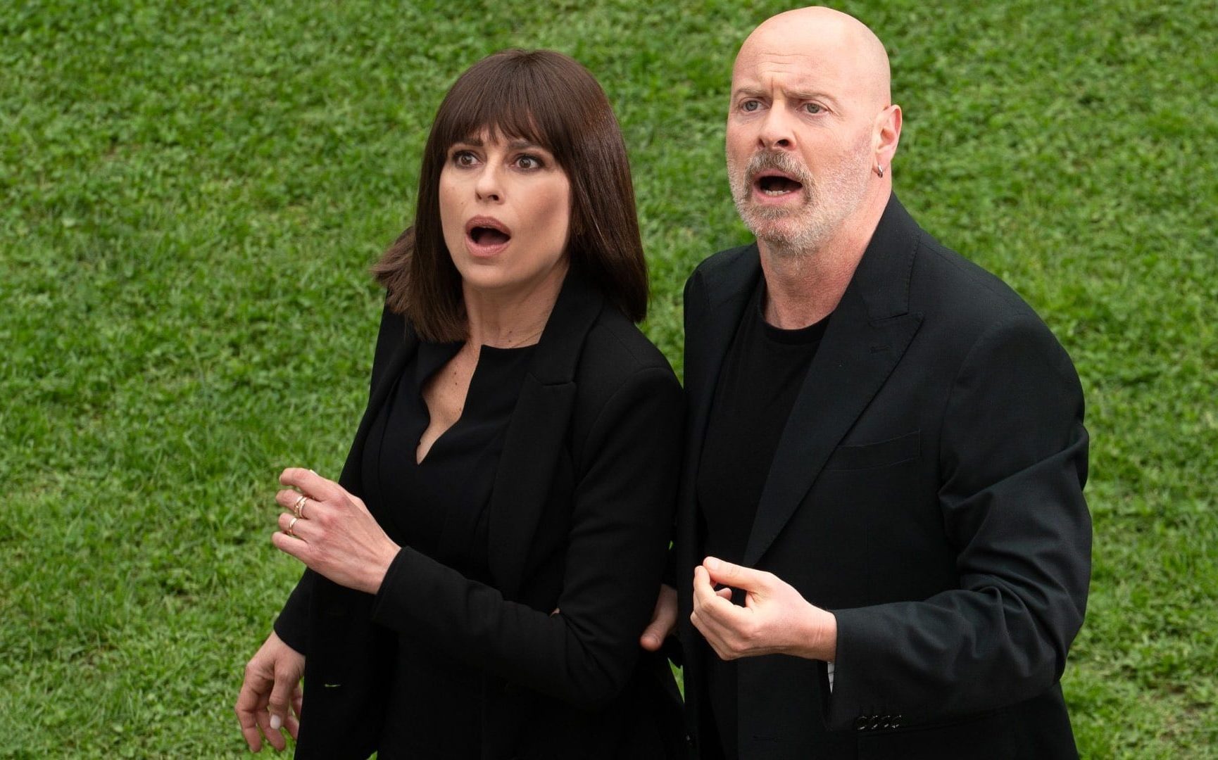 Scena dal film Un tranquillo funerale di famiglia