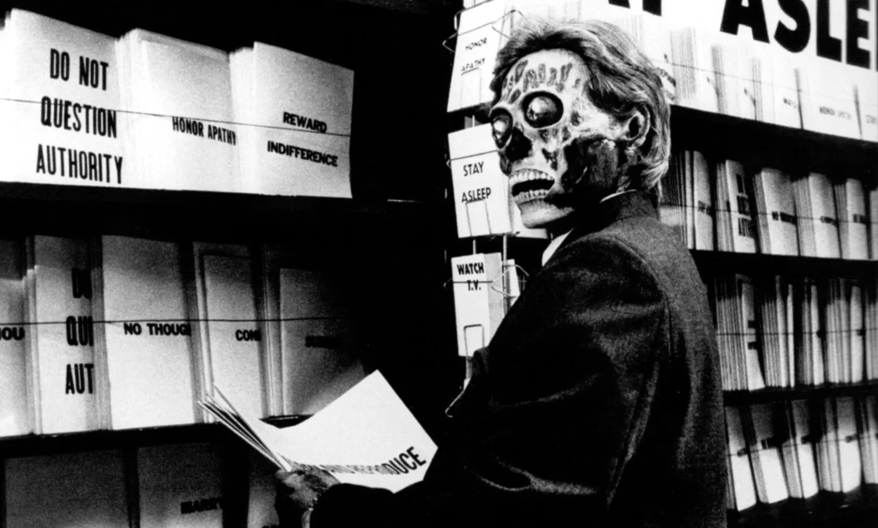 Scena dal film Essi vivono (they live)