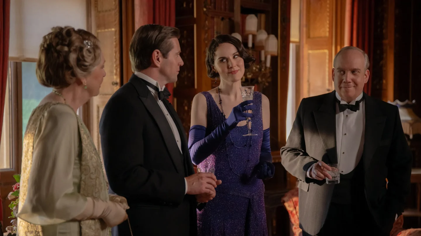 Scena dal film Downton abbey - Il gran finale