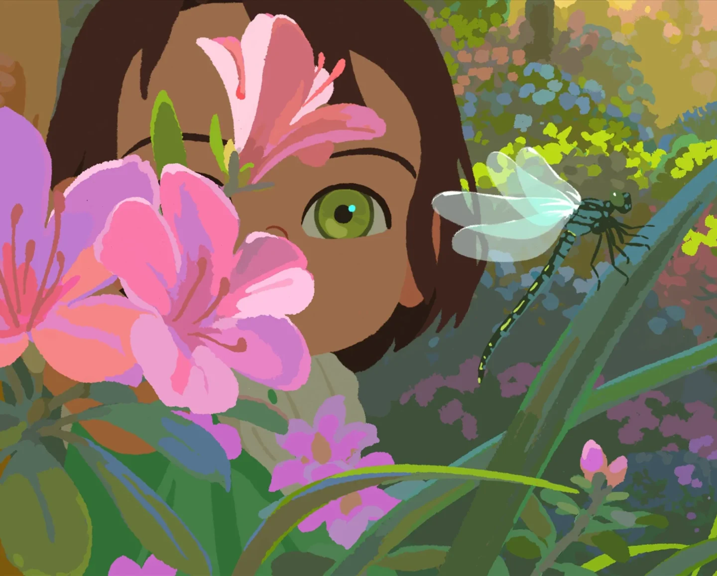 Scena dal film La piccola Amélie