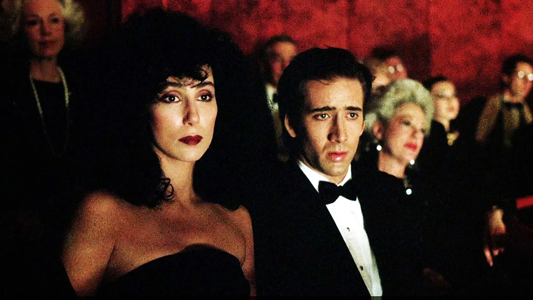 Scena dal film Stregata dalla luna (moonstruck)