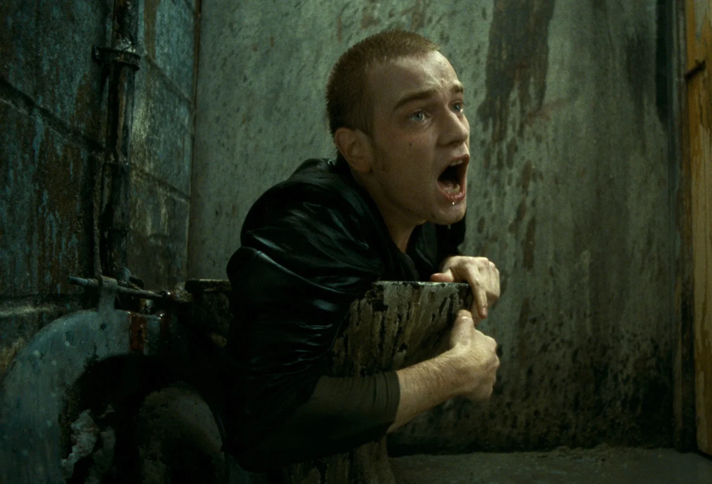 Scena dal film Trainspotting