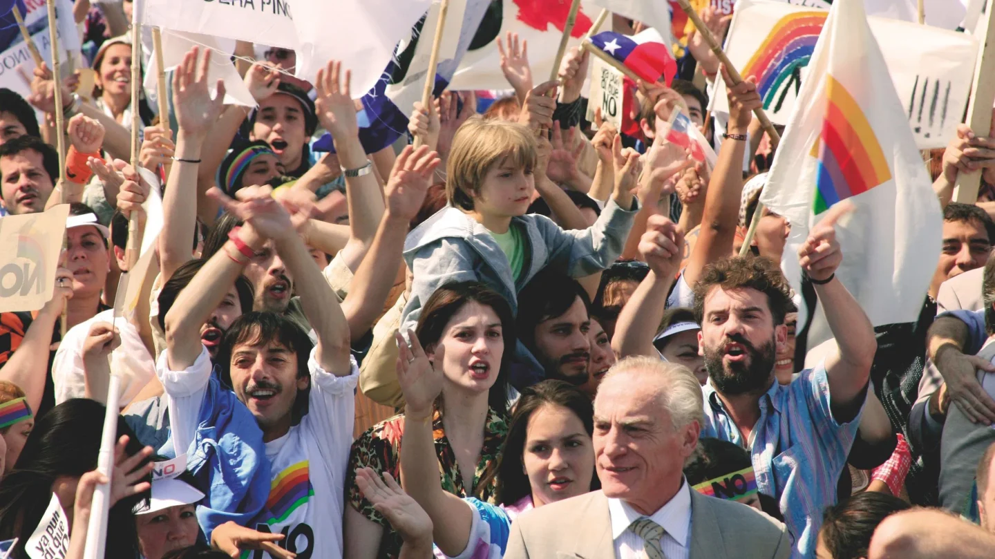 Scena dal film No - I giorni dell'arcobaleno