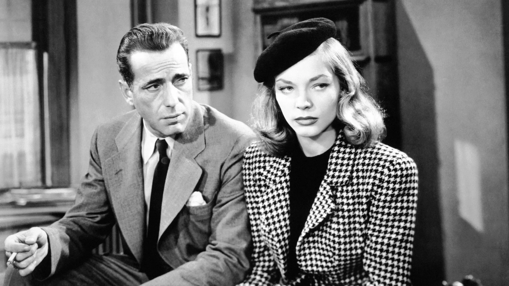 Scena dal film Il grande sonno (the big sleep)