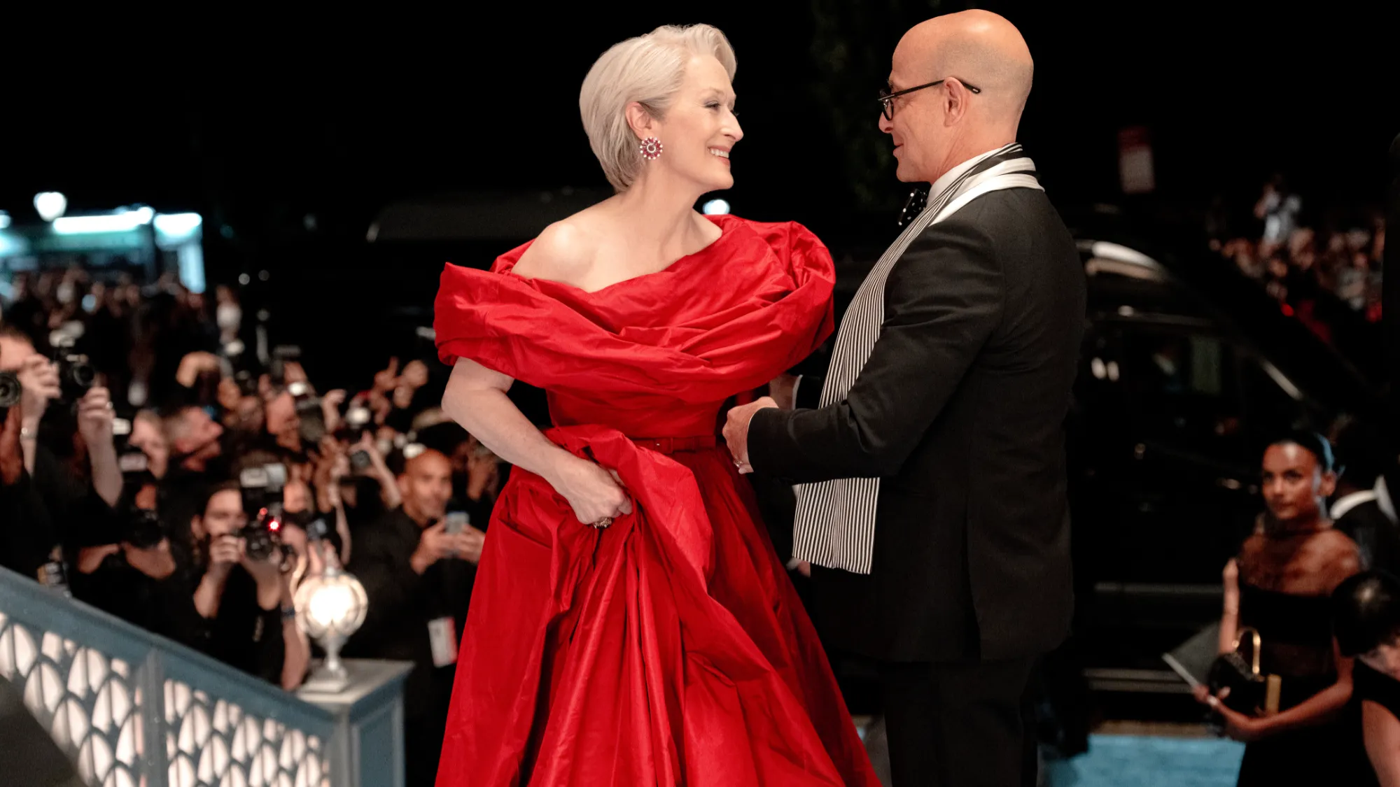 Scena dal film Il diavolo veste prada 2 (the devil wears prada 2)