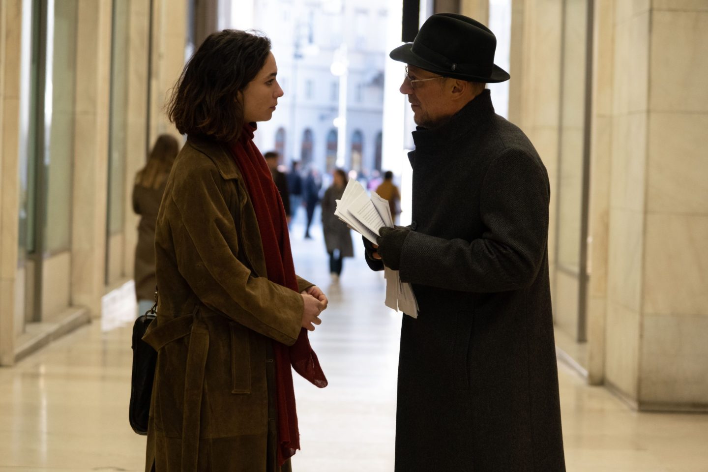 Scena dal film La lezione