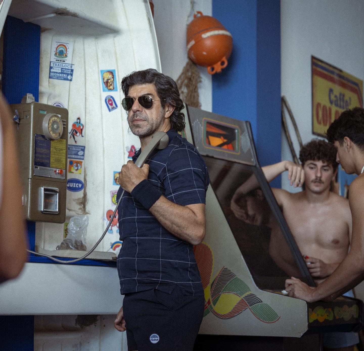 Scena dal film Il maestro