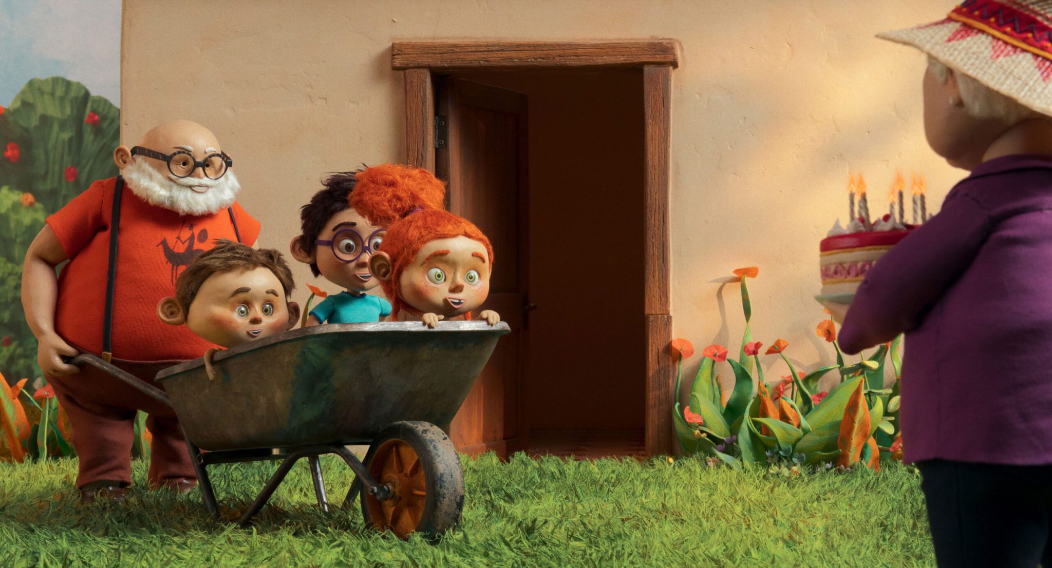 Scena dal film I racconti del giardino incantato