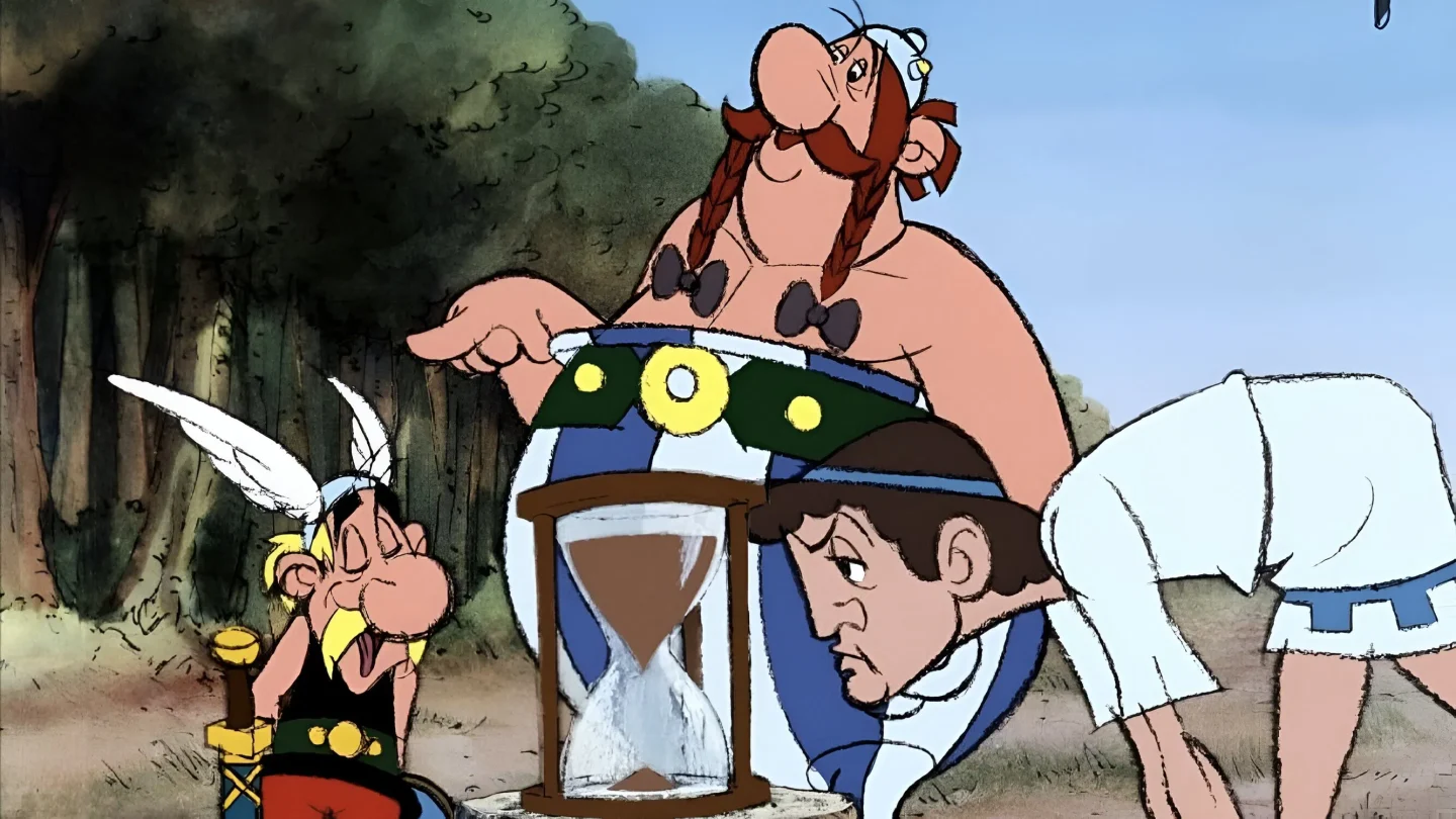 Scena dal film Le 12 fatiche di Asterix