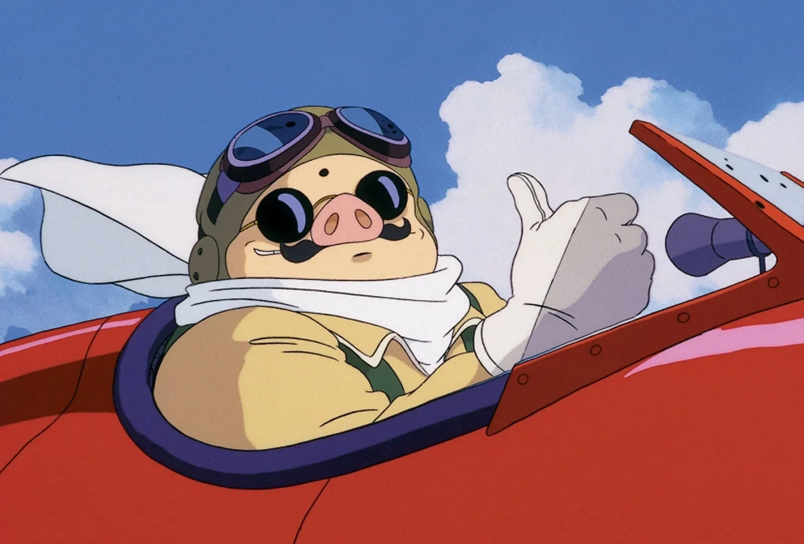 Scena dal film Porco rosso