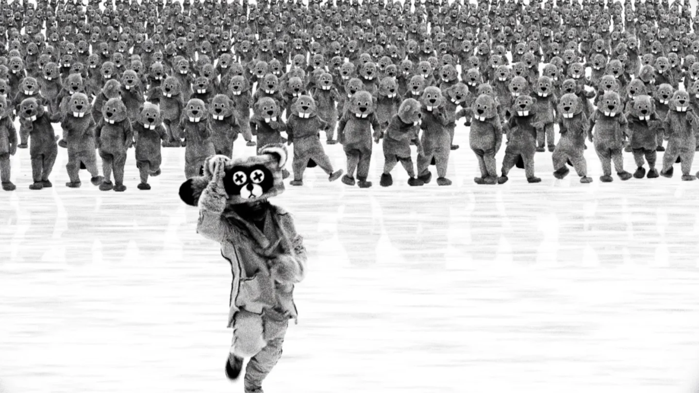 Scena dal film Hundreds of Beavers