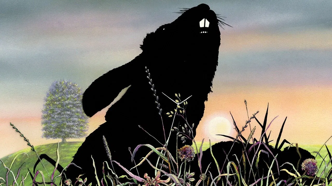 Scena dal film La collina dei conigli (watership down)
