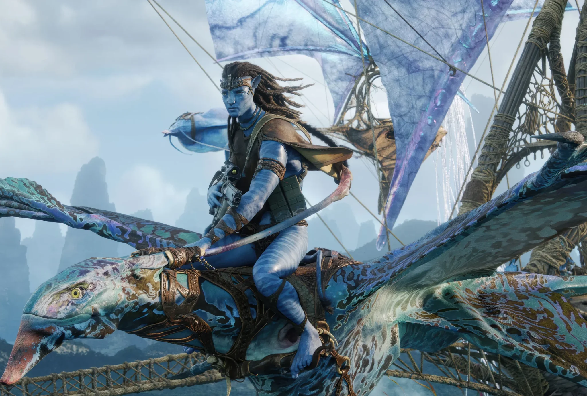 Scena dal film Avatar: fuoco e cenere (avatar: fire and ash) – v. o.