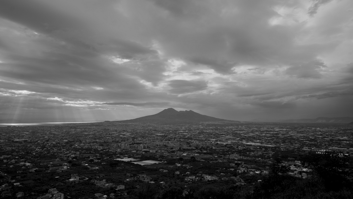 Scena dal film Sotto le nuvole
