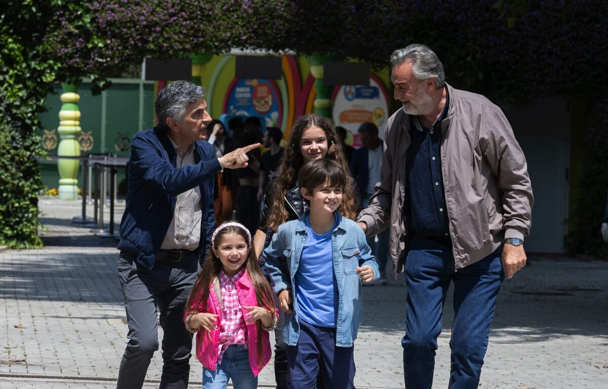 Scena dal film La guerra dei nonni