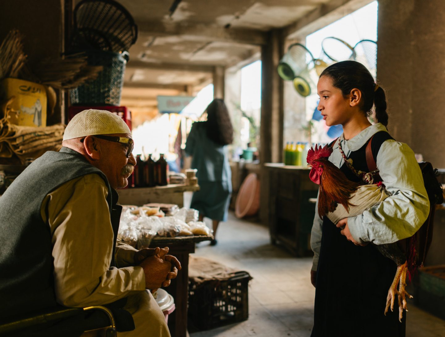 Scena dal film La torta del presidente