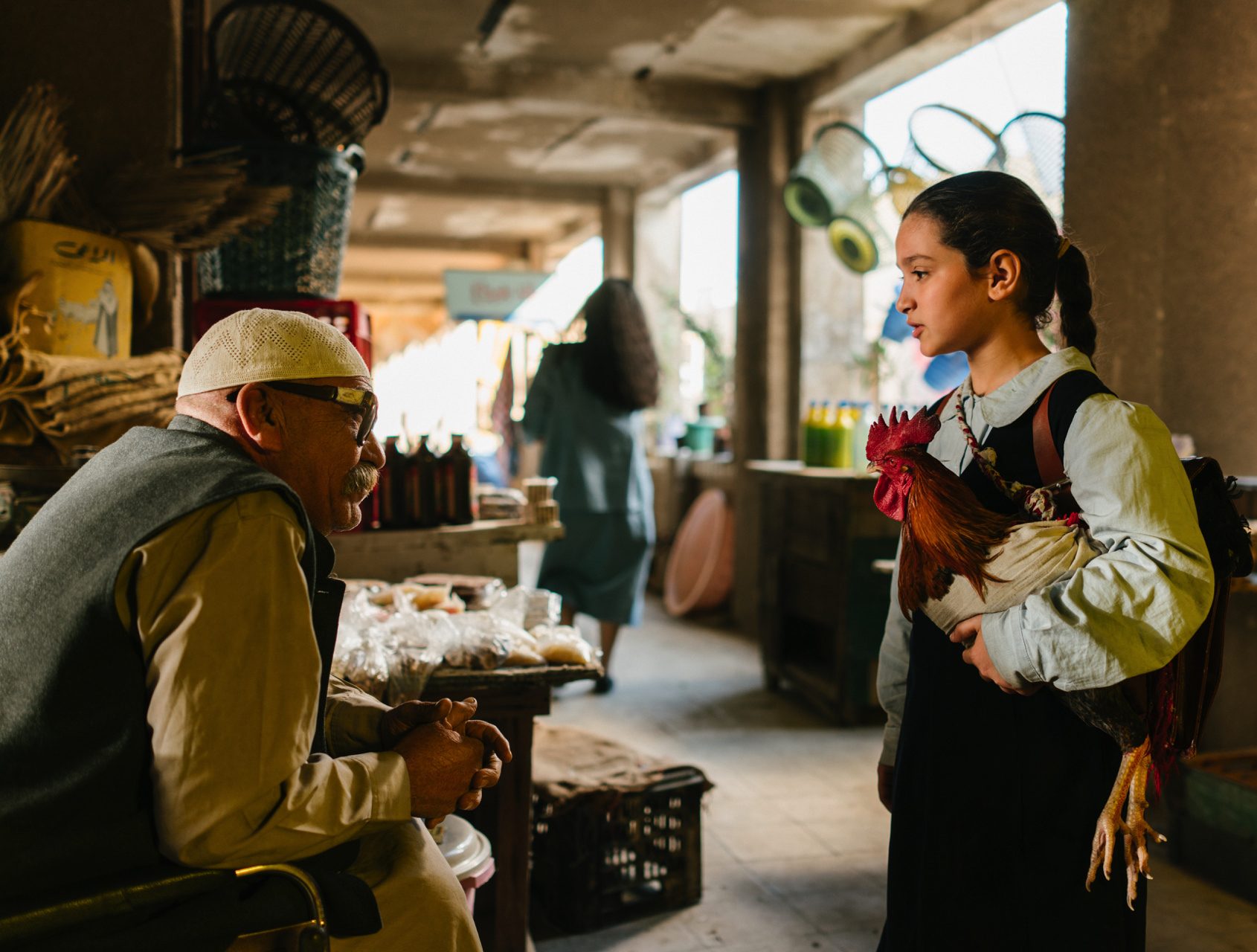 Scena dal film La torta del presidente (the president’s cake)