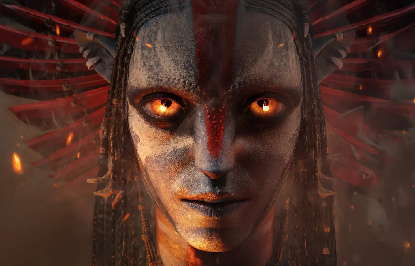 Scena dal film Avatar: fuoco e cenere (avatar: fire and ash) – 3d