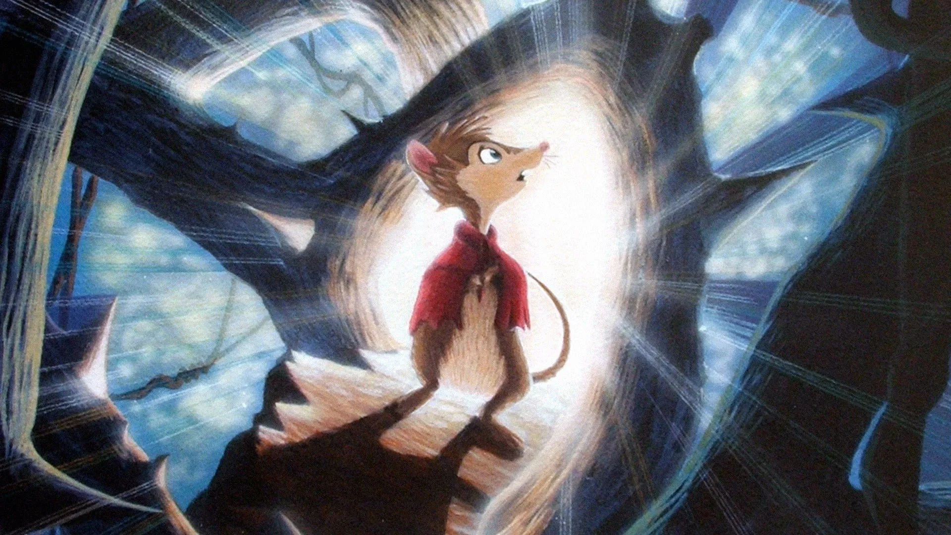 Scena dal film Brisby e il segreto di nimh