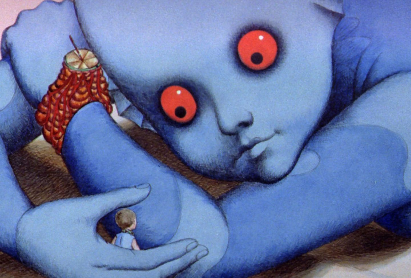 Scena dal film Il pianeta selvaggio