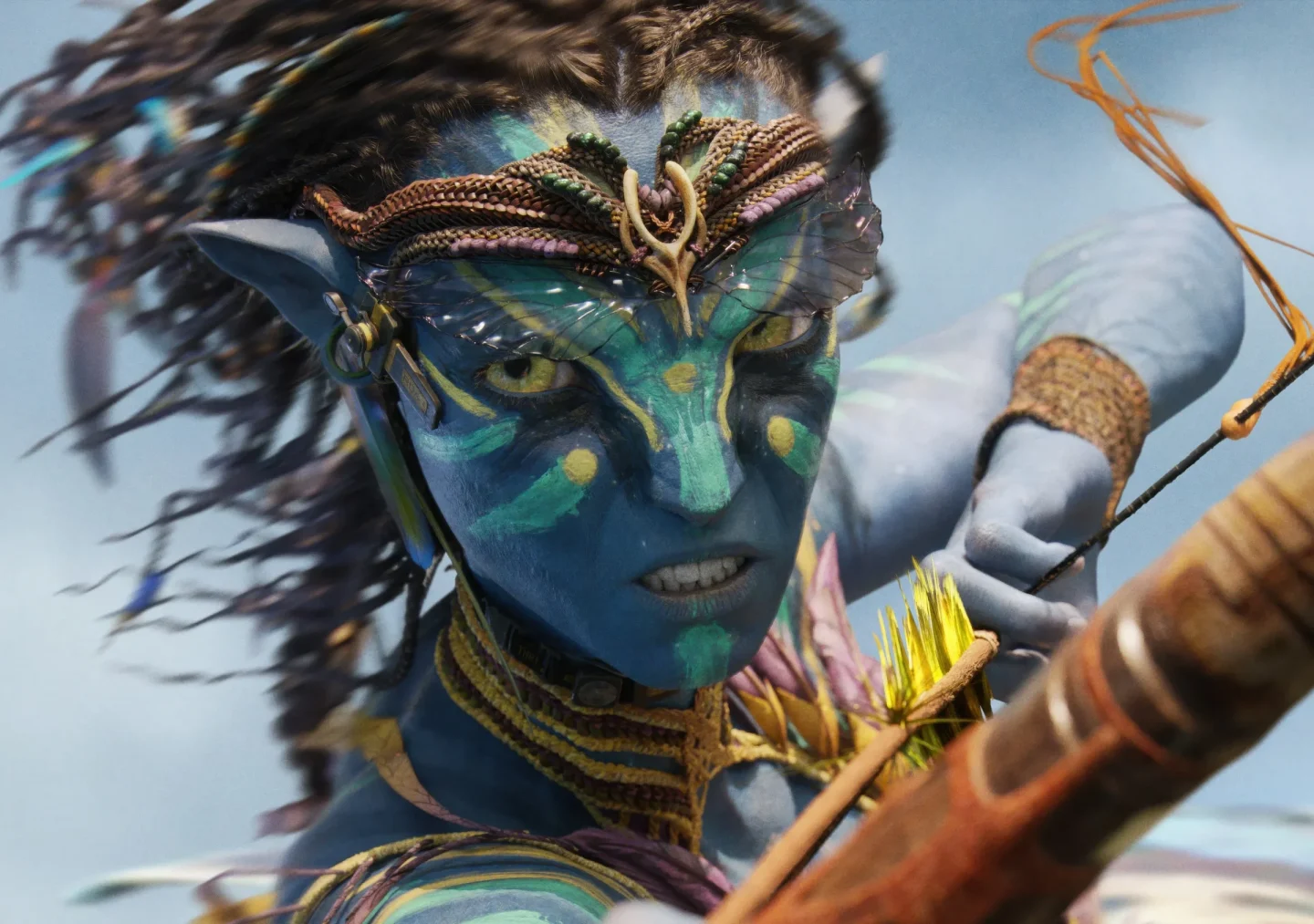 Scena dal film Avatar: Fuoco e cenere 