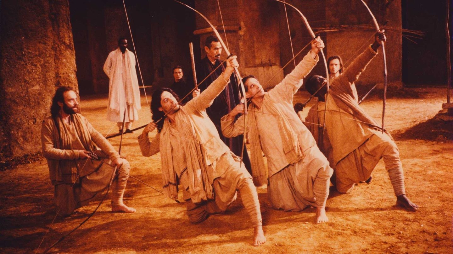Scena dal film Il Mahabharata