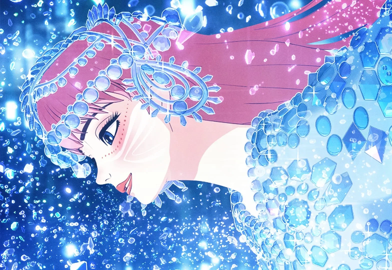 Scena dal film Belle (ryu to sobakasu no hime)